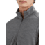 Icebreaker 260 Tech Long Sleeve Half Zip Thermal Top - Men's, Gritstone Heather, 2XL, IB104372013XXL