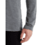 Icebreaker 260 Tech Long Sleeve Half Zip Thermal Top - Mens, Gritstone Heather, 2XL, IB104372013XXL