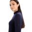 Icebreaker 260 Tech Long Sleeve Turtleneck Thermal Top - Womens, Midnight Navy, Extra Large, IB0A56IF401XL