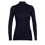 Icebreaker 260 Tech Long Sleeve Turtleneck Thermal Top - Womens, Midnight Navy, Extra Large, IB0A56IF401XL