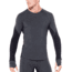 Icebreaker 260 Zone Long Sleeve Crewe - Mens, Jet HTHR/Black, Large, 104360A01L