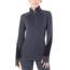 Icebreaker 260 Zone Long Sleeve Half Zip, Jet Hthr/Black/Snow, Extra Large, 104394-001-XL