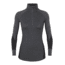 Icebreaker 260 Zone Long Sleeve Half Zip, Jet Hthr/Black/Snow, Extra Large, 104394-001-XL