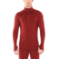 Icebreaker 260 Zone Long Sleeve Half Zip - Mens, Cabernet/CHILI RED, Small, 104361616S