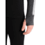 Icebreaker 260 ZoneKnit Long Sleeve Half Zip Thermal Top - Mens, Jet Heather/Black/Metro Heather/Cb, Small, IB0A56HF585S