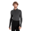 Icebreaker 260 ZoneKnit Long Sleeve Half Zip Thermal Top - Mens, Jet Heather/Black/Metro Heather/Cb, Small, IB0A56HF585S