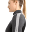 Icebreaker 260 ZoneKnit Long Sleeve Half Zip Thermal Top - Womens, Jet Heather/Black/Metro Heather/Cb, Large, IB0A56HI585L
