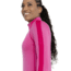 Icebreaker 260 ZoneKnit Long Sleeve Half Zip Thermal Top - Womens, Tempo/Electron Pink/Cb, Extra Small, IB0A56HI858XS