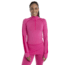 Icebreaker 260 ZoneKnit Long Sleeve Half Zip Thermal Top - Womens, Tempo/Electron Pink/Cb, Extra Small, IB0A56HI858XS
