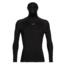 Icebreaker 300 MerinoFine Long Sleeve Roll Neck Thermal Top - Mens, Black, Medium, IB0A56KO001M