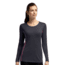 Icebreaker Aero Long Sleeve Crewe - Women's-Panther/Shocking-X-Large