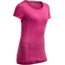 Icebreaker Aero Short Sleeve Crewe - Women's-Magenta-Large