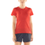 Icebreaker Amplify Short Sleeve Low Crewe - Womens, EMBER HTHR, L, 104765601L