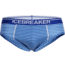 Icebreaker Anatomica Briefs - Men's-Stripe Cobalt/Capri-X-Large