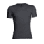 Icebreaker Anatomica Short Sleeve V Top - Men's-Jet Heather/Black-Large