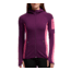 Atom Long Sleeve Hood Jacket - Womens-Maroon/Shocking/Maroon-Small