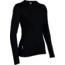 Icebreaker Body Fit Long Sleeve Crewe 260 Clearance - Women's-X-Large-Black