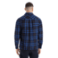 Icebreaker Dawnder Long Sleeve Flannel Shirt Plaid - Mens, Midnight Navy/Kyanite, Small, IB0A59HC890S
