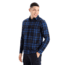 Icebreaker Dawnder Long Sleeve Flannel Shirt Plaid - Mens, Midnight Navy/Kyanite, Small, IB0A59HC890S
