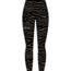 Icebreaker Fastray High Rise Topo Lines Tights - Women's, Black/Snow/Aop, Extra Large, IB0A56U8991XL