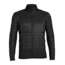 Icebreaker Helix Long Sleeve Zip, Black/Black/Black, 2XL, 103431001XXL