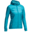 Icebreaker Helix Long Sleeve Zip Hood - Womens-Alpine/Aquamarine-Large