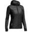 Icebreaker Helix Long Sleeve Zip Hood - Womens-Black/Monsoon-Large