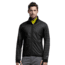 Icebreaker Helix Long Sleeve Zip Jacket - Men's-Black-X-Large