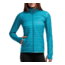 Helix Long Sleeve Zip Jacket - Womens-Alpine/Aquamarine-X-Small