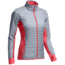 Icebreaker Helix Long Sleeve Zip Jacket - Womens-Mineral/Grapefruit-X-Small