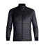 Icebreaker Helix Long Sleeve Zip - Mens, Black/Jet Heather, Large, 103431-005-L