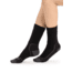 Icebreaker Hike+ Light Medium Crew Socks - Womens, Black/Monsoon/Mink, Small, IB105097272S