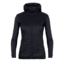 Icebreaker Hyperia Lite Hybrid Hooded Jacket - Womens, Black, Medium, 104287001M
