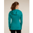 Icebreaker Merino 260 Quantum Long Sleeve Zip Hoodie - Womens