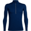 Icebreaker Incline Long Sleeve Half Zip - Men's-Largo/Midnight Navy-X-Large