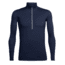 Icebreaker Incline Long Sleeve Half Zip, Midnight Navy, 3XL, 103817403XXXL