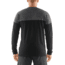 Icebreaker Kinetica Long Sleeve Crewe - Mens, Black/Black HTHR, Medium, 104585001M