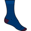 Icebreaker Lifestyle Fine Gauge Crew Stripe Socks - Mens, Lazurite/Nights/Royalna/S, Large/Extra Large, IB0A56KF959LXL