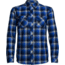 Icebreaker Lodge Long Sleeve Flannel Shirt - Men's-Largo/Midnight Navy/Plaid-Large