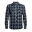 Icebreaker Lodge Long Sleeve Flannel Shirt - Men's-Metro Heather/Stealth/Black-Medium