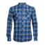 Icebreaker Lodge Long Sleeve Flannel Shirt - Men's-Pelorus/Stealth/Fossil-Small