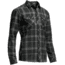 Icebreaker Lodge Long Sleeve Flannel Shirt - Mens-Jet Heather/Conifer-Large