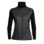 Icebreaker Lumista Hybrid Sweater Jacket - Womens, Black, Small, 104871001S