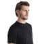 Icebreaker Men Merino 125 Cool-Lite Sphere SS Tee, Black, XL, IB0A56ZM001XL