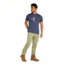 Icebreaker Men Merino 150 Tech Lite SS Tee Skiing Yeti, Graphite, M, IB0A572Y884M