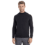 Icebreaker Men MerinoFine Luxe LS Half Zip Sweater, Black, XL, IBBA56S4001XL