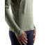 Icebreaker Merino 125 ZoneKnit Energy Wind LS Tee - Womens, Lichen, Large, IB0A56ZTA74L
