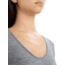 Icebreaker Merino 150 Siren SS Sweetheart - Womens, Gritstone HTHR, Extra Small, IB103062013XS
