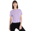 Icebreaker Merino 150 Tech Lite III SS Crop Tee - Womens, Purple Gaze, Large, IB0A56Y2736L