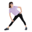 Icebreaker Merino 150 Tech Lite III SS Crop Tee - Womens, Purple Gaze, Large, IB0A56Y2736L